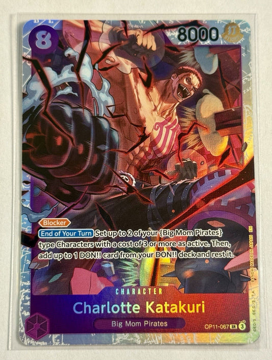 Charlotte Katakuri (067) OP11-067 A Fist of Divine Speed Foil