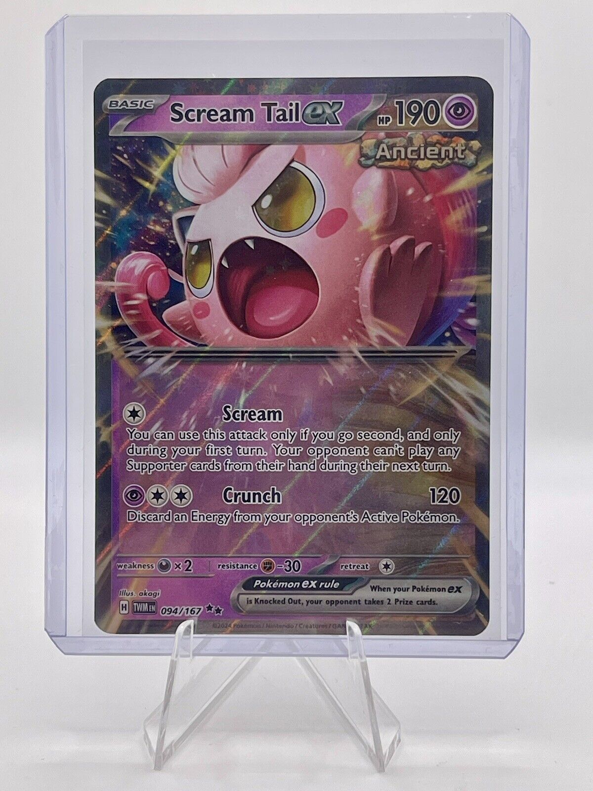 Scream Tail EX Scarlet & Violet Twilight Masquerade 094/167