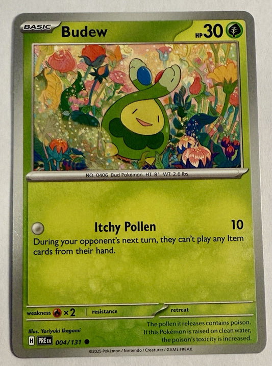 Budew 004/131 Prismatic Evolutions Regular