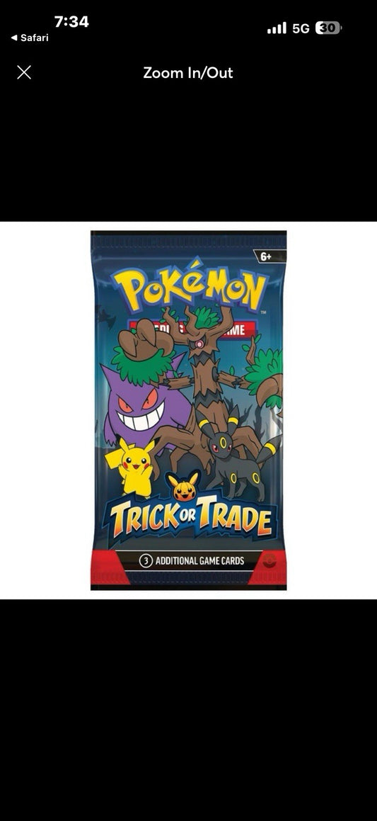 Trick or Trade Booster Pack 2024