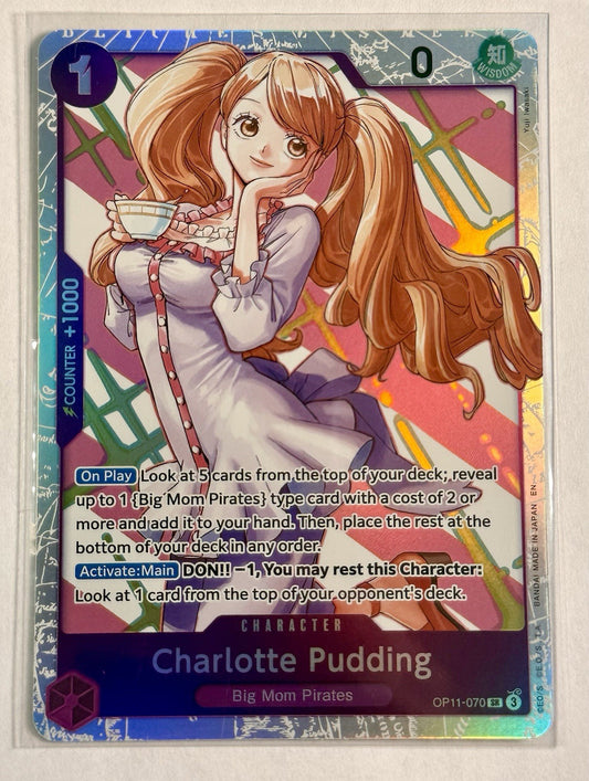 Charlotte Pudding OP11-070 A Fist of Divine Speed Foil