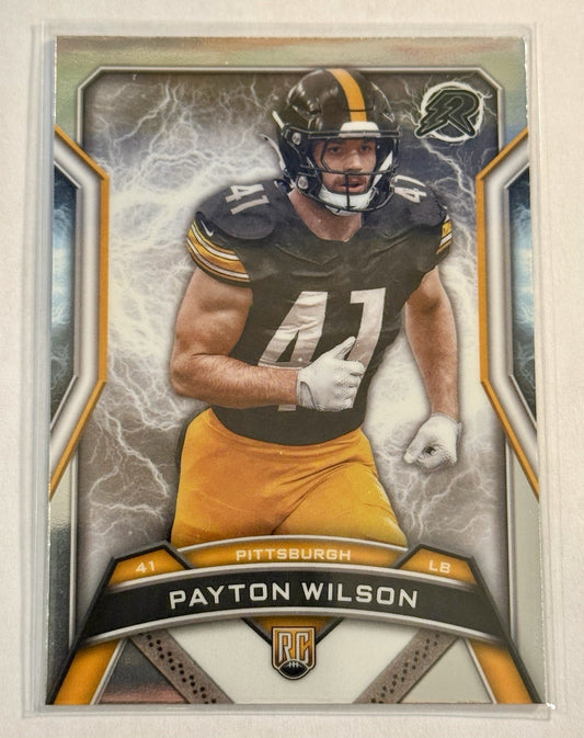 2024 Topps Resurgence - Rookies Payton Wilson #181 Surge Refractor /399 (RC)