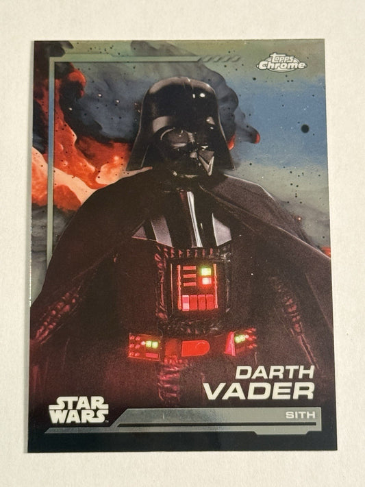 2024 Topps Chrome Star Wars Base #66 Darth Vader Sith