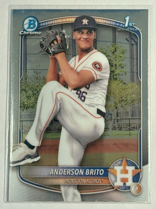2025 Bowman - Chrome Prospects Anderson Brito #BCP-98 (RC)