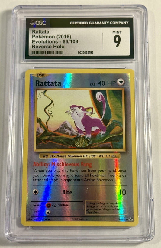 Rattata 66/108 Evolutions Regular