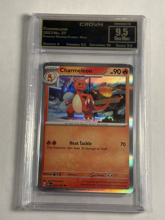 Pokémon TCG Charmeleon Sv03: Obsidian Flames 027/197 Holo Promo Promo