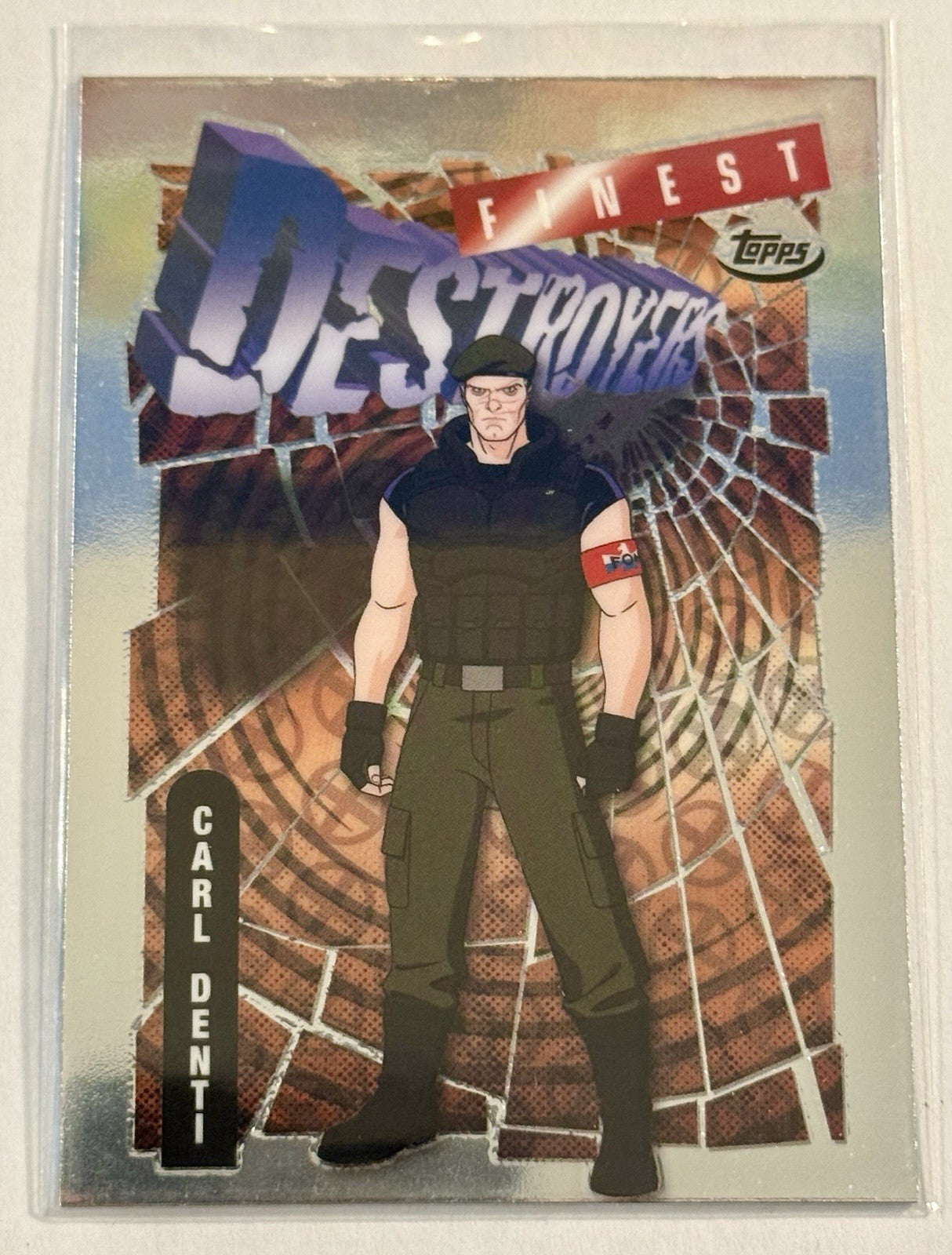 Topps Finest Carl Denti Card 44