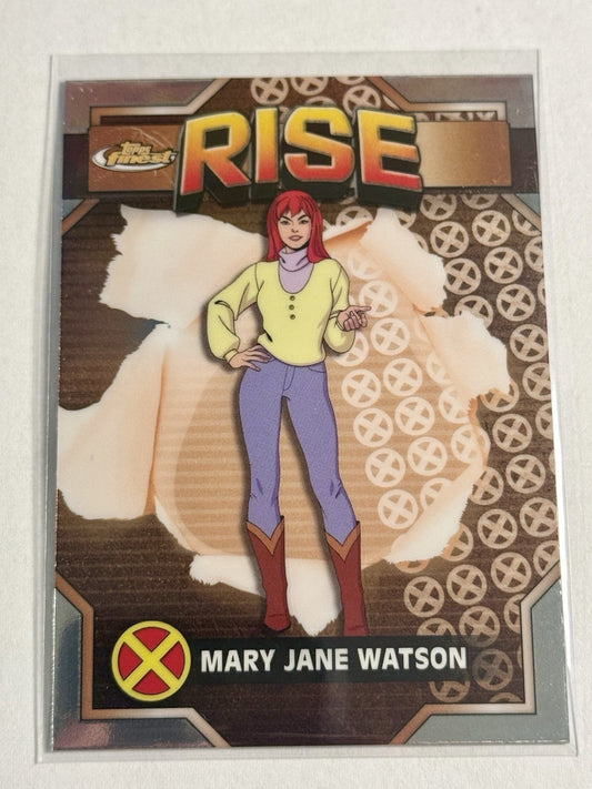 Mary Jane Watson #18 X-Fractor / 2025 Topps Finest X-Men 97