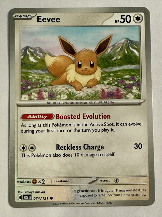 Eevee 074/131 Prismatic Evolutions Regular