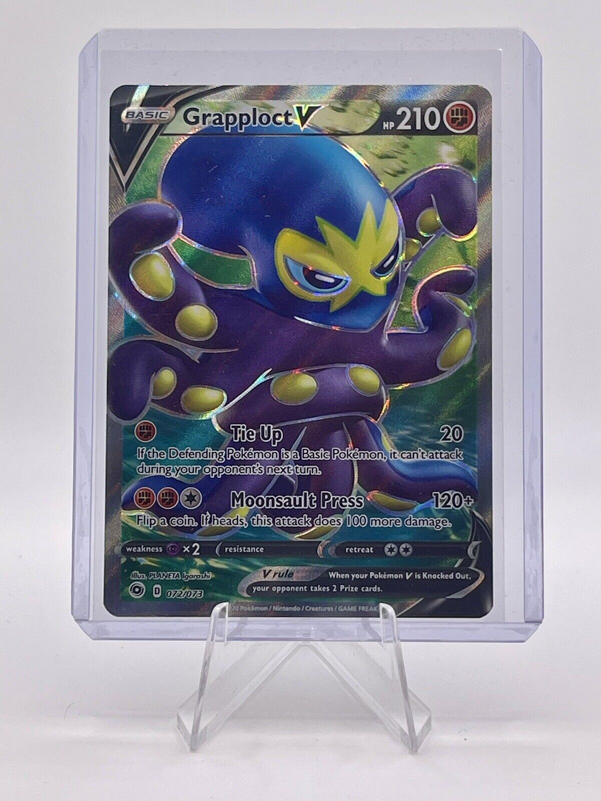 Grapploct V 072/073 Champions Path Full Art Ultra Rare Holo