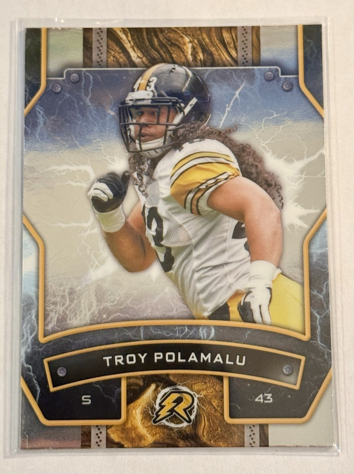 2024 Topps Resurgence - Troy Polamalu #89 Prism Refractor