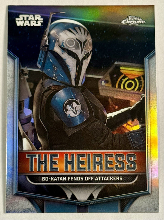 2024 Topps Chrome Star Wars The Heiress #TH-7 The Convert