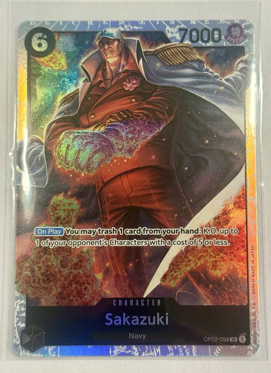 Sakazuki OP02-099 Paramount War Foil