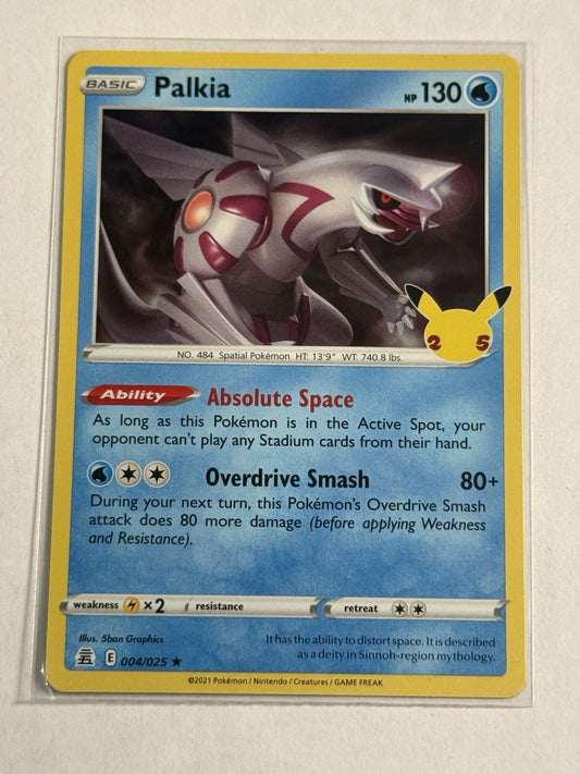 Palkia 004/025 Celebrations Holo