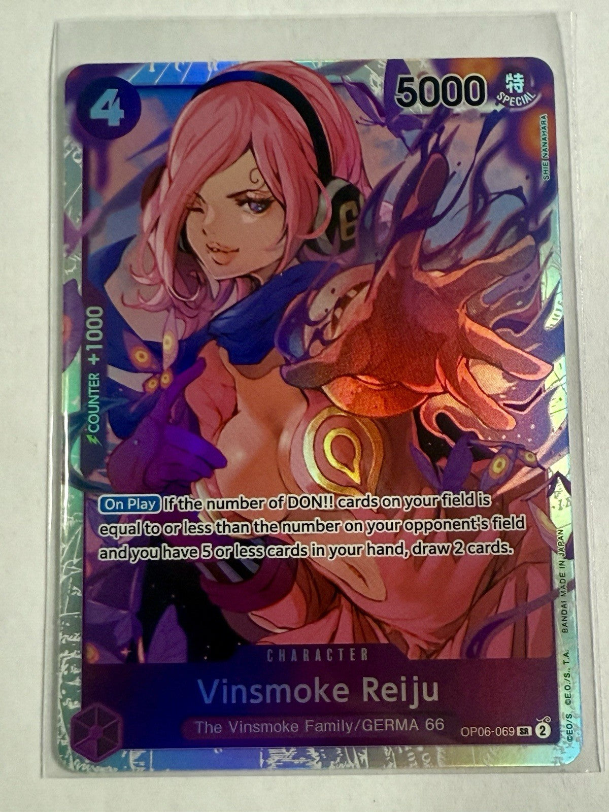 Vinsmoke Reiju (069) OP06-069 Wings of the Captain Foil