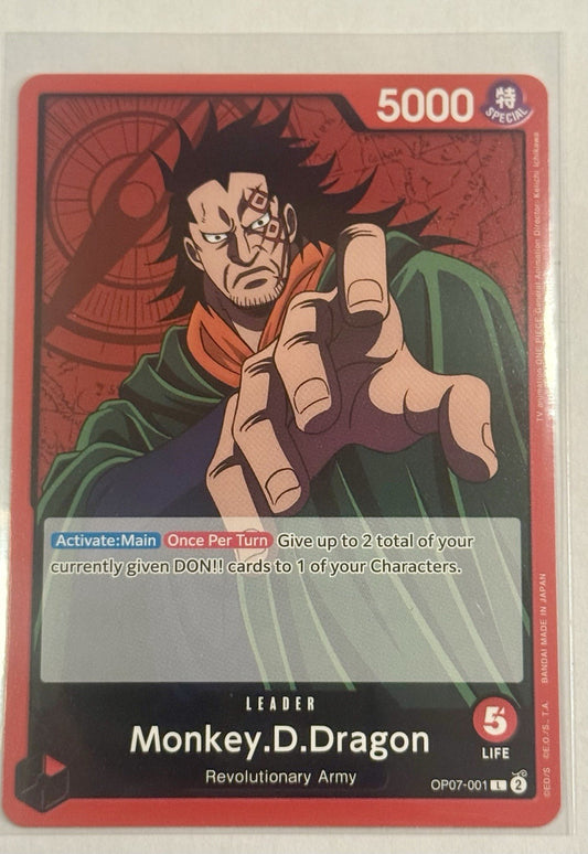Monkey.D.Dragon (001) OP07-001 500 Years in the Future Regular