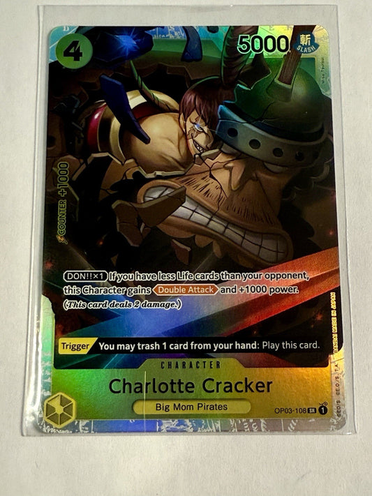 Charlotte Cracker OP03-108 Pillars of Strength Foil