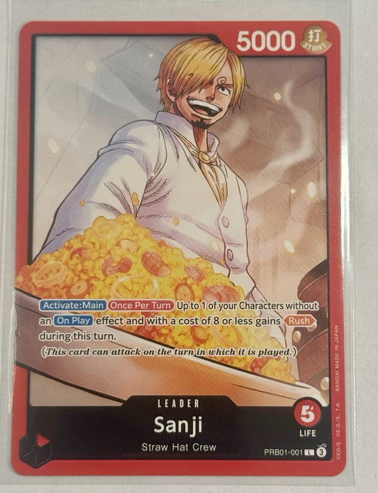 Sanji (PRB01-001) PRB01-001 Premium Booster -The Best- Regular