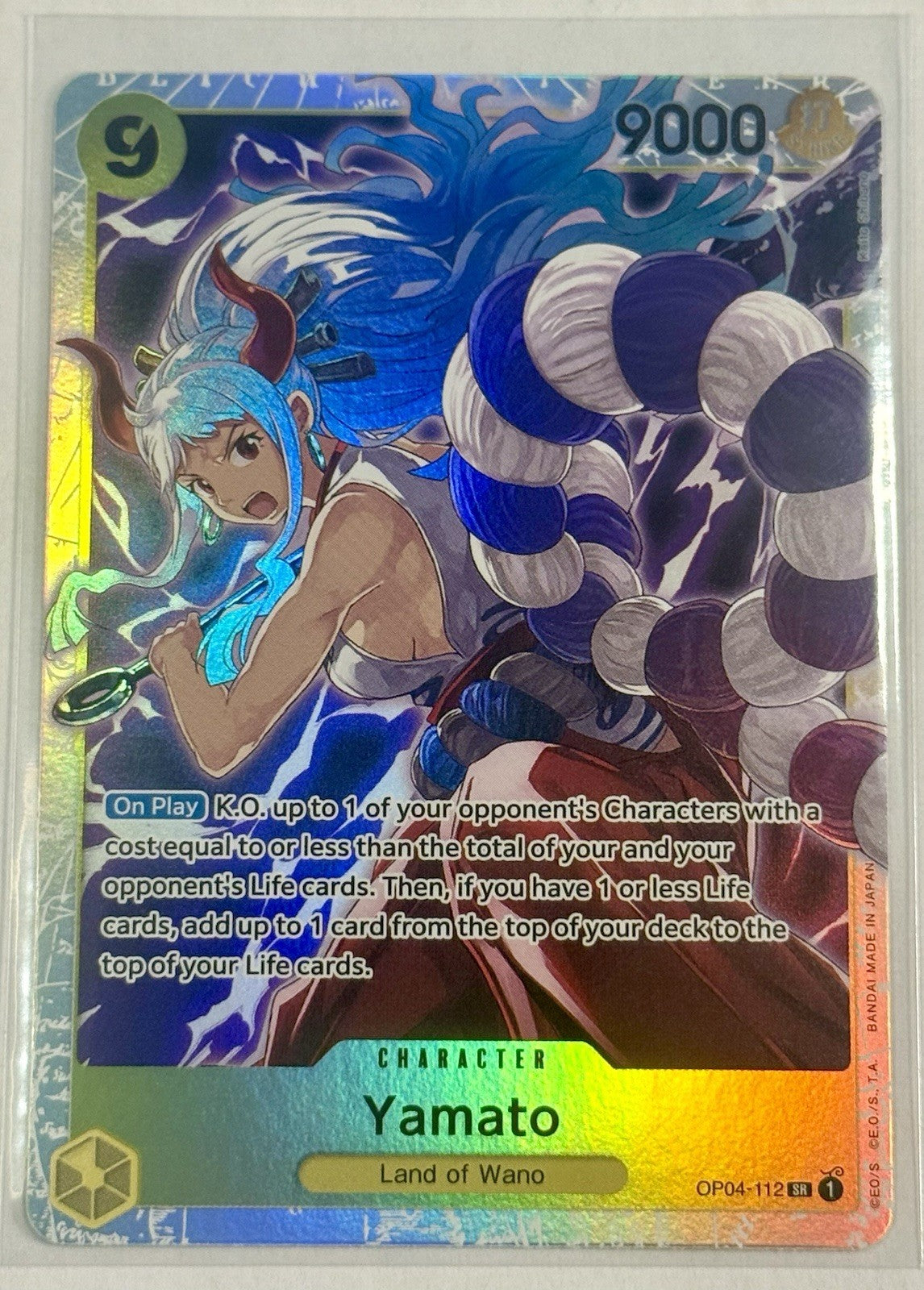 Yamato OP04-112 Kingdoms of Intrigue Foil