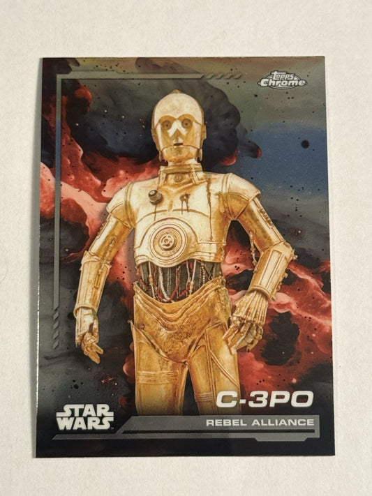 2024 Topps Chrome Star Wars C-3PO Card #109