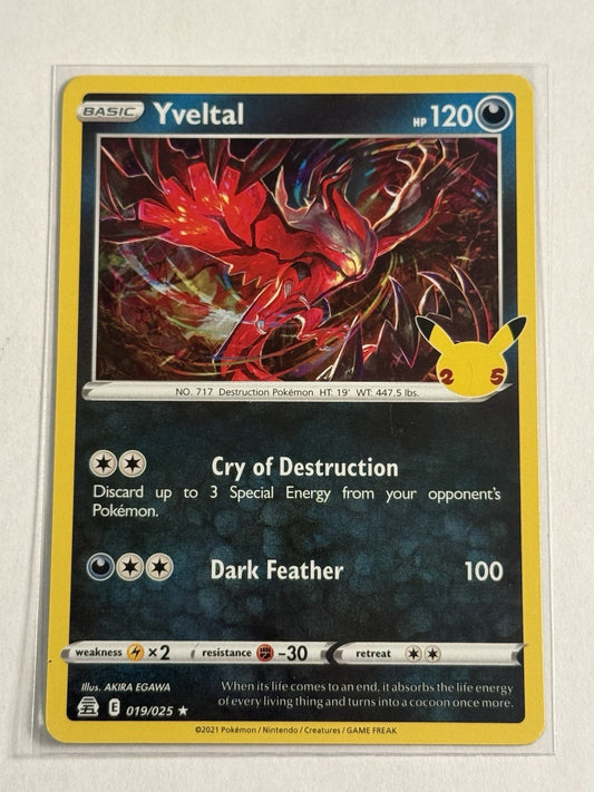 Yveltal 019/025 Celebrations Holo
