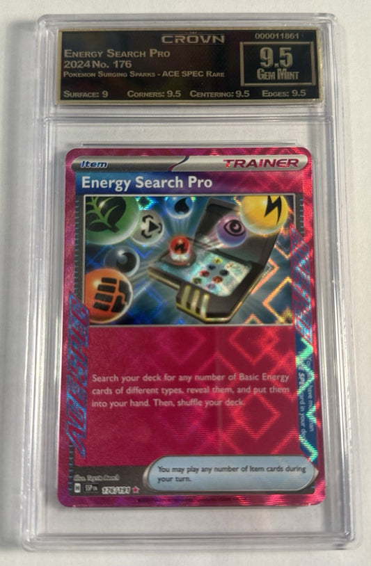 Energy Search Pro 176/191 Sv08: Surging Sparks Holo