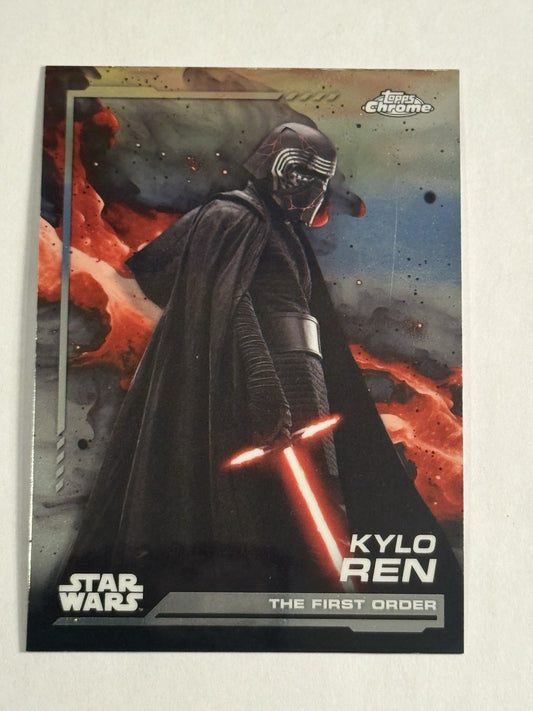 2024 Topps Chrome Star Wars Trading Card #115 Kylo Ren