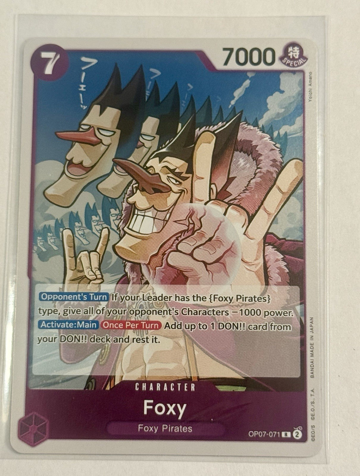 Foxy (071) OP07-071 500 Years in the Future Foil
