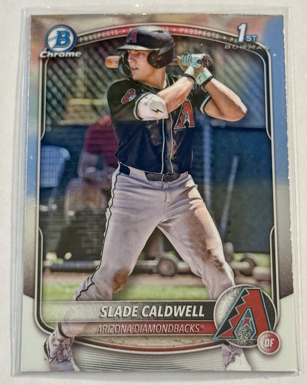 2025 Bowman - Chrome Prospects Slade Caldwell #BCP-21 (RC)