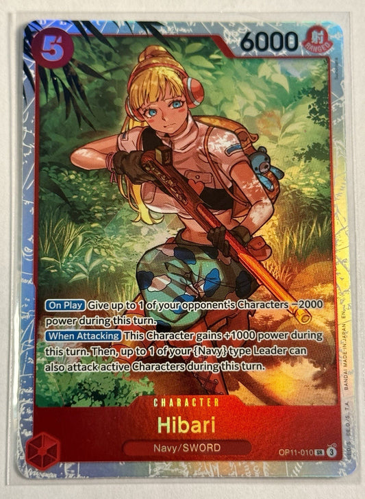 Hibari OP11-010 A Fist of Divine Speed Foil