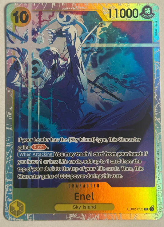 Enel EB02-052 One Piece Card Game (Read Description)