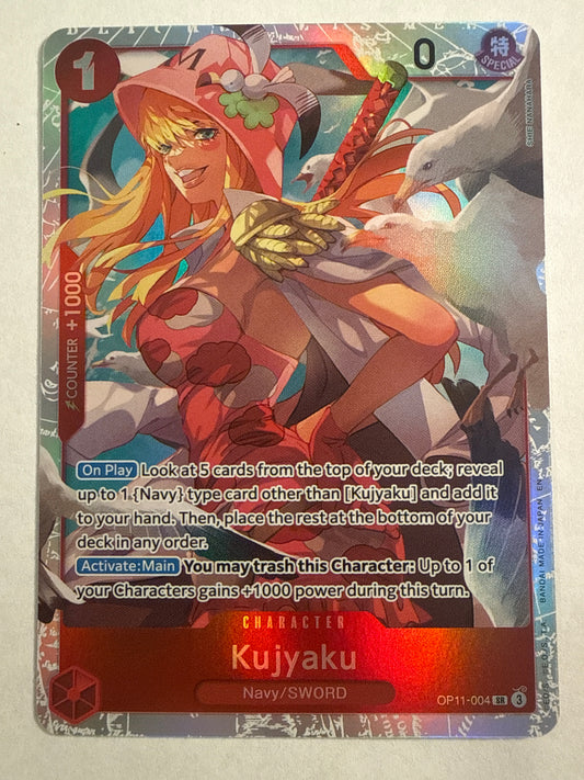 Kujyaku OP11-004 SR (Super Rare) – One Piece Card Game