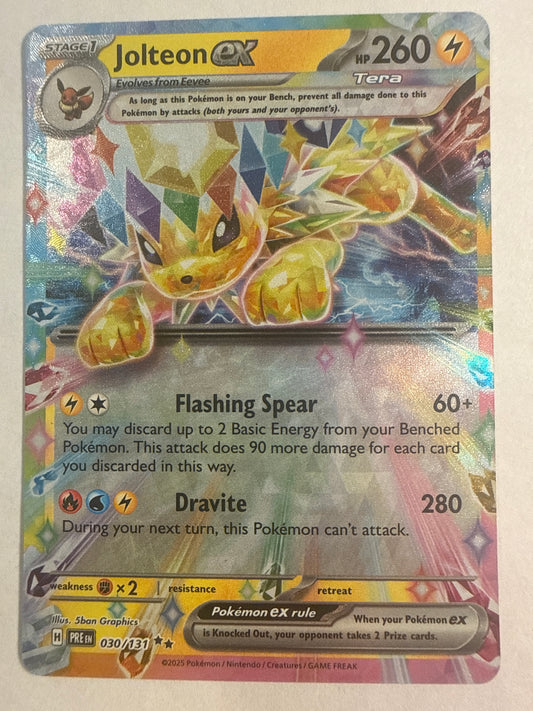 Pokémon TCG Jolteon ex 030/131 – Prismatic Evolutions