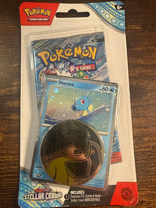 Stellar Crown Promo Booster Pack Style may vary