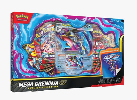 Rip & Ship Only| Pokémon TCG Mega Greninja ex Premium Collection (MCAP)