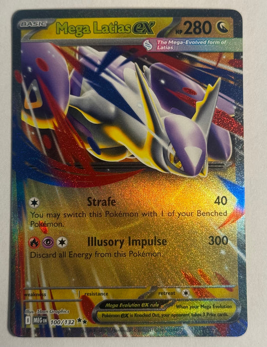 Mega Latias ex 100/132 Pokémon TCG