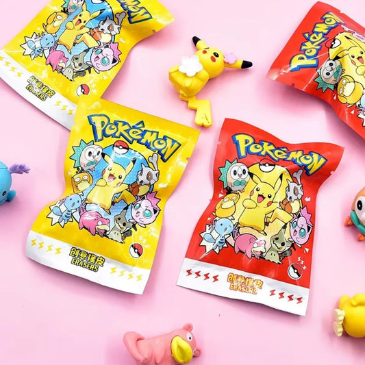 POKÉMON TCG Mystery Erasers Styles May Vary