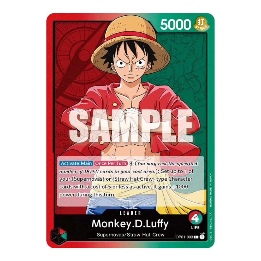 1x Random One Piece Card | Official One Piece Card Game Single