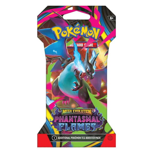 Pokémon TCG Phantasmal Flames Sleeved Booster Pack | Factory Sealed