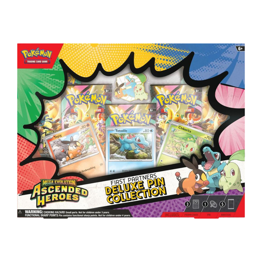 Pokémon TCG Ascended Heroes First Partners Deluxe Pin Collection (ASC)