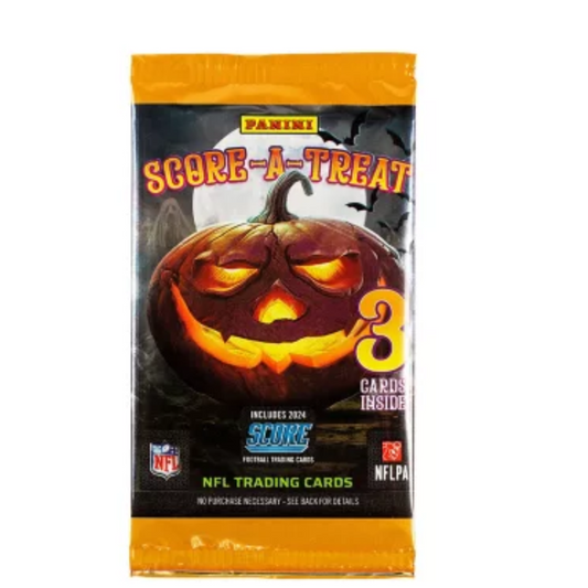 Panini Score-A-Treat 2025 Football Single Booster Packs