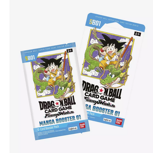 Dragon Ball Super Card Game Fusion World 01 Manga Booster Pack Single Sleeved Booster Pack