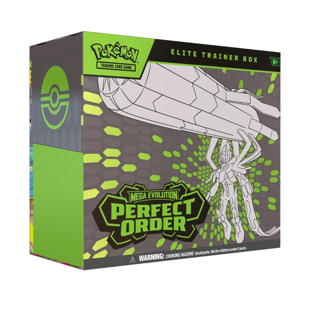 Pokémon TCG: Mega Evolution – Perfect Order Elite Trainer Box (ETB) | Factory Sealed