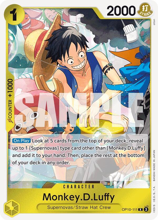 Monkey.D.Luffy (111) OP10-111 Royal Blood Foil