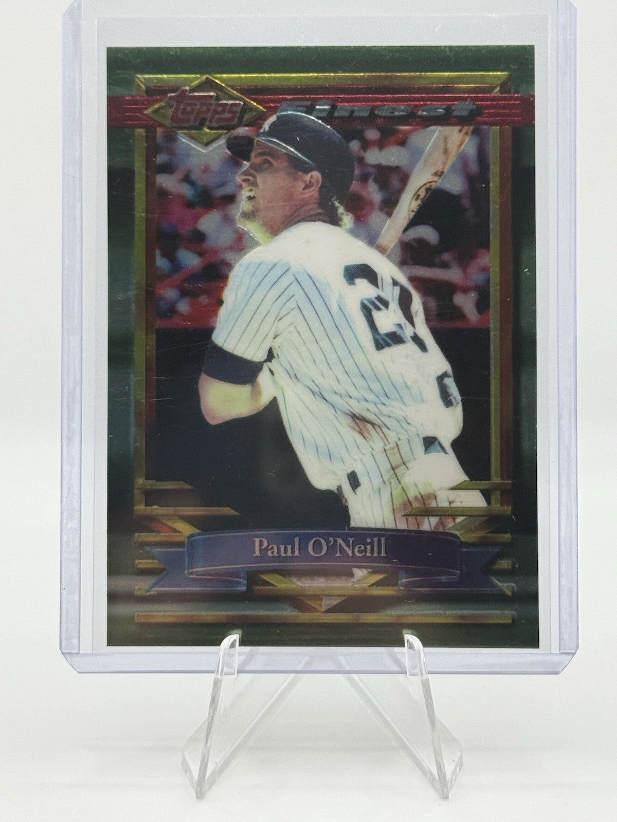 1994 Topps Finest - Refractor #69 Paul O'Neill