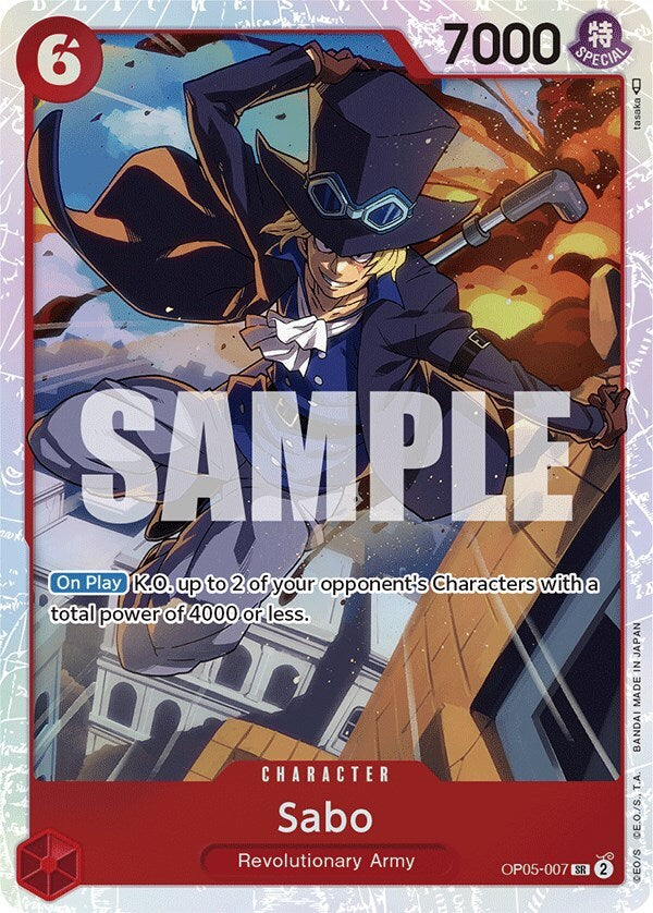 Sabo (007) OP05-007 Awakening of the New Era Foil