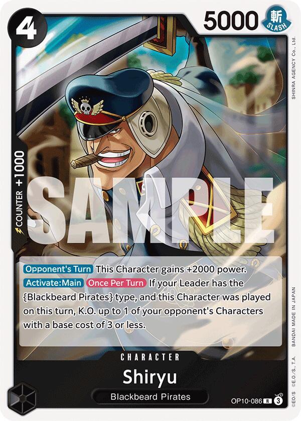 Shiryu OP10-086 Royal Blood Foil