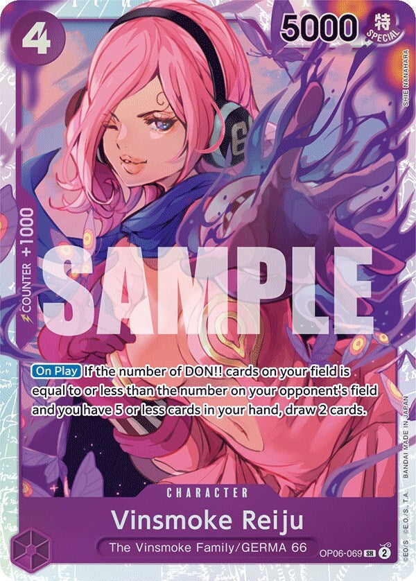 Vinsmoke Reiju (069) OP06-069 Wings of the Captain Foil