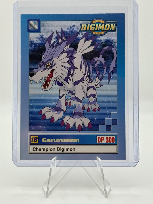 Garurumon 20/34 Digimon Trading Card