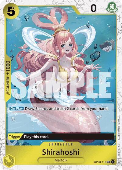 Shirahoshi (OP03-116) (Jolly Roger Foil) OP03-116 Premium Booster -The Best-...
